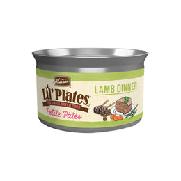 Merrick Lil’ Plates Petite Pates Premium Grain Free Wet Dog Food Natural and Soft Small Dog Food Lamb Dinner - (Pack of 24) 3 oz. Cans