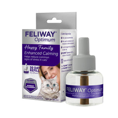 FELIWAY Optimum Enhanced Calming Pheromone 30-day Refill – 1 Pack