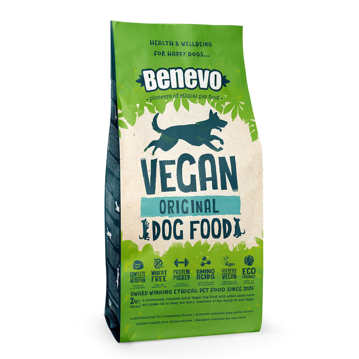 Benevo Dry Dog Food Original Complete Adult - 2Kg Bag