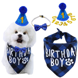 Pet Birthday Party Decoration Set for Dogs