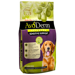 AvoDerm Advanced Sensitive Support Grain-Free Lamb & Sweet Potato Formula Dry Dog Food Sensitive Stomach 4lb