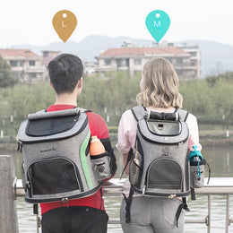 Breathable Pet Backpack for Cats and Small Pets