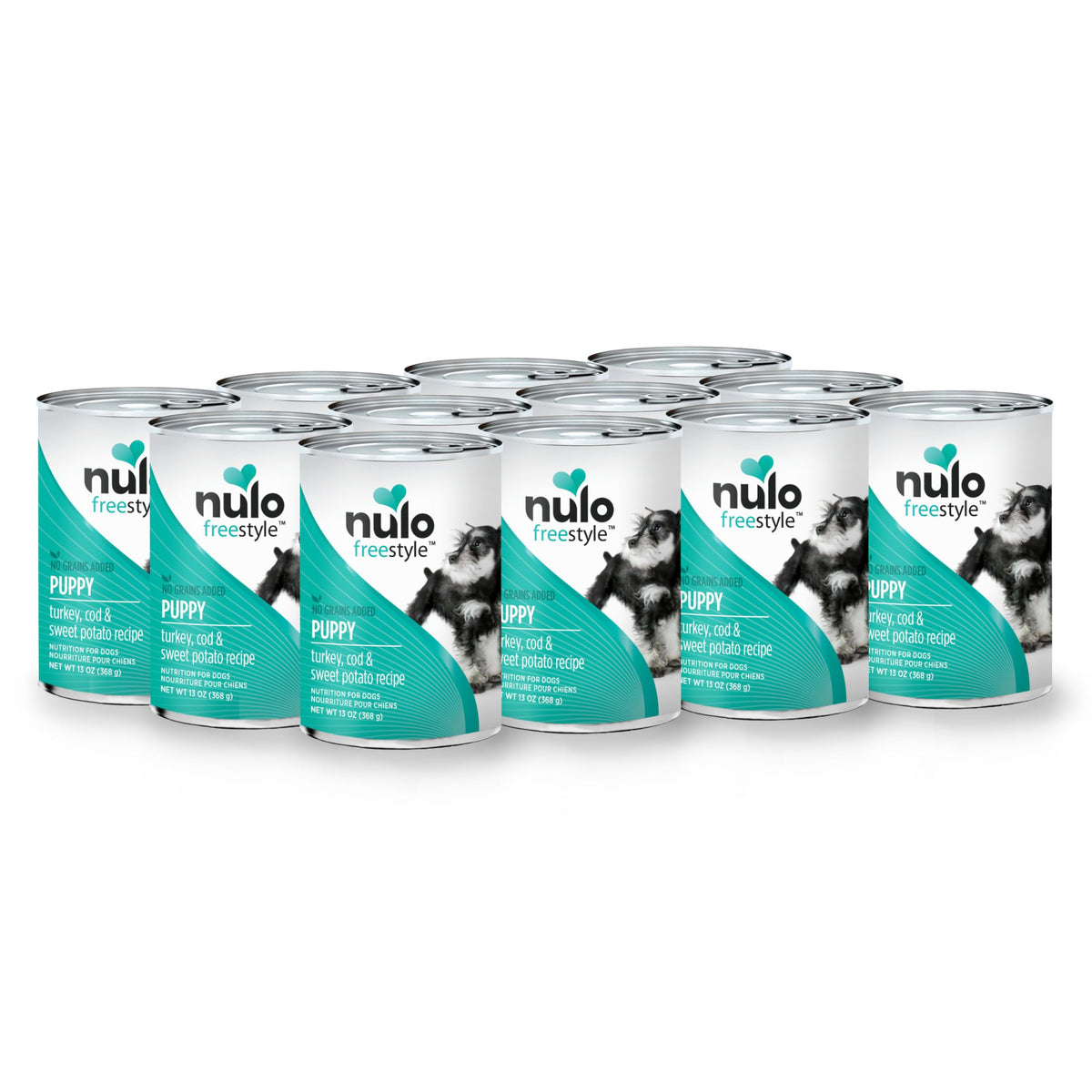 Nulo Freestyle All Breed Wet Canned Dog Food for Puppies Premium All Natural Grain-Free High Animal-Based Protein