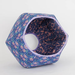 Cat Ball Cat Bed (Mystic Floral)