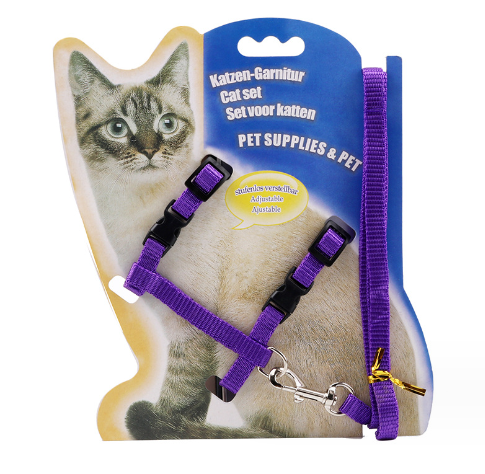 Multi-Color Cat Leash - Pet Supplies Selection