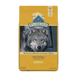 Blue Buffalo Wilderness High Protein Natural Adult Healthy Weight Dry Dog Food Chicken 24-lb