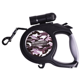 Detachable High-Intensity Flashlight with 8m Leash