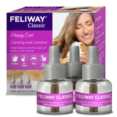 FELIWAY Classic Cat Calming Pheromone 30 Day Refill - 3 Pack